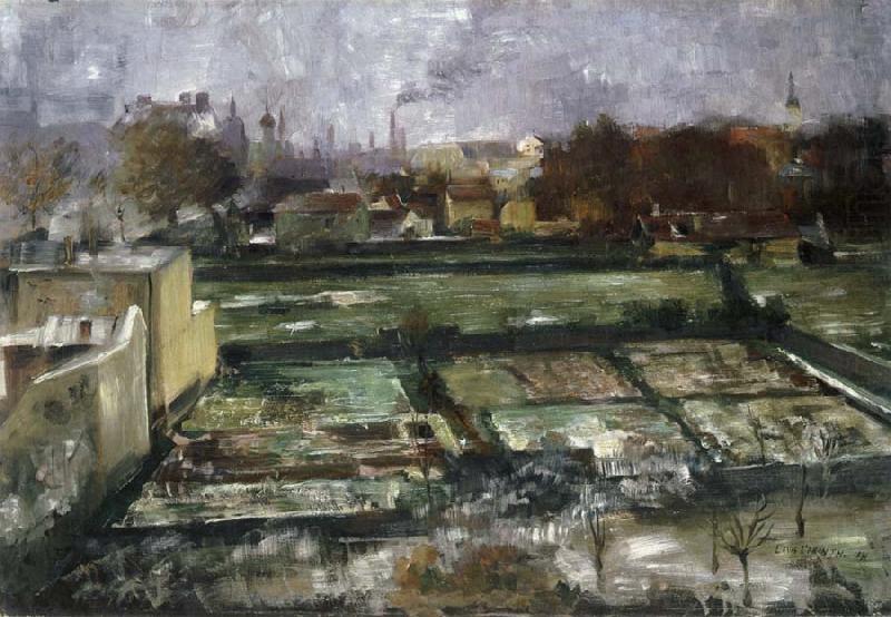 Lovis Corinth View from the Studio china oil painting image